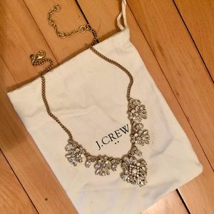 J. Crew Crystal Statement Necklace